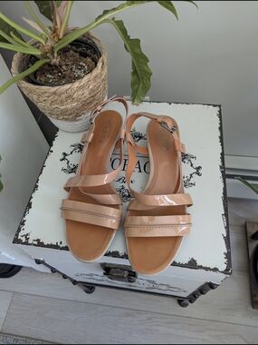 Tod's Patent Leather Strappy Sandals